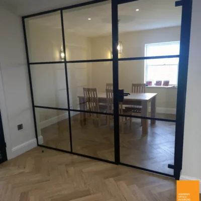 Glass Room Partition