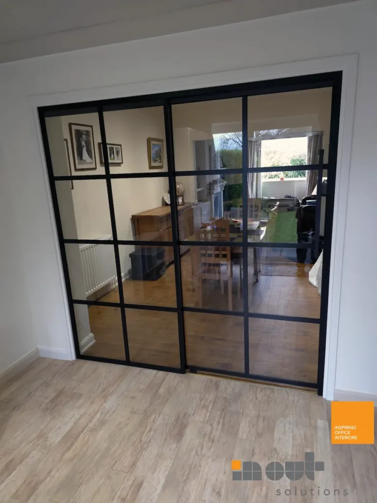 Crittall Style Internal Glazed Metal Doors Leeds