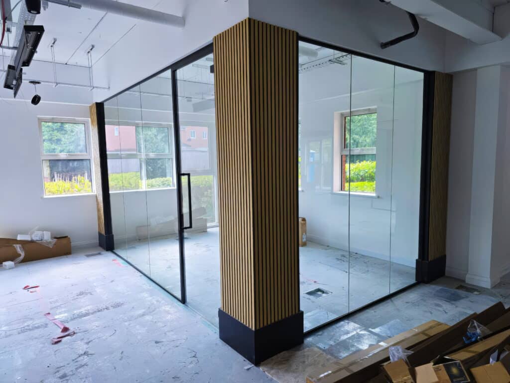 Acoustic Glass Office Walls Manchester