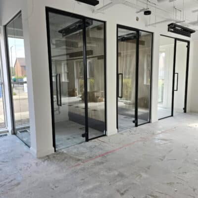 Acoustic Glass Partitions