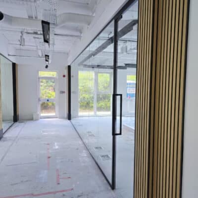 Acoustic Glass Office Partitioning Manchester