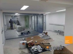 Double Glass Partition Leeds