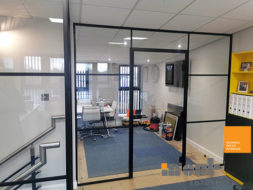 Glass Partitions Leeds Yorkshire Office Refurbishment Glass Walls Fit Out Contractors Sheffield Rotherham Break Out Canteen Bradford Huddersfield Wakefield