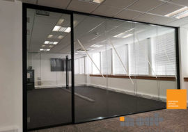 Single and Double Glass Partition