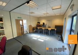 Glass Office Partitions Wakefield